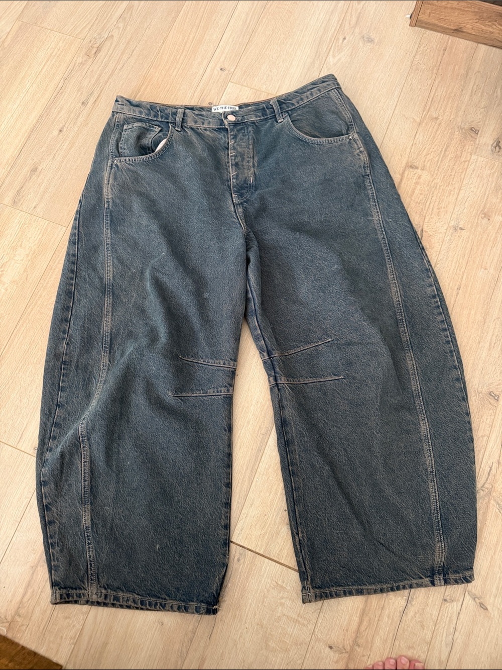 We the free good luck barrel jeans 33 discontinued color